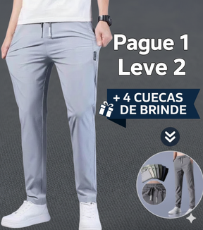 [PROMOÇÃO BLACK FRIDAY] Calça Flex Confort Premium - PAGUE 1 LEVE 2 + 4 CUECAS DE BRINDE!